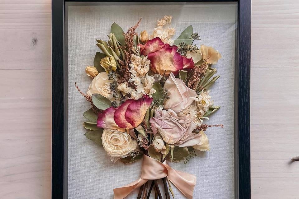 Leigh Florist Design Studio: Elevating Floral Artistry with Shadow Box Designs, Terrarium Creations, and Pressed Floral Art